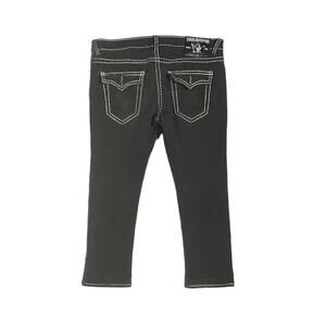 True Religion World Tour Billy Black Pants (Made in USA)